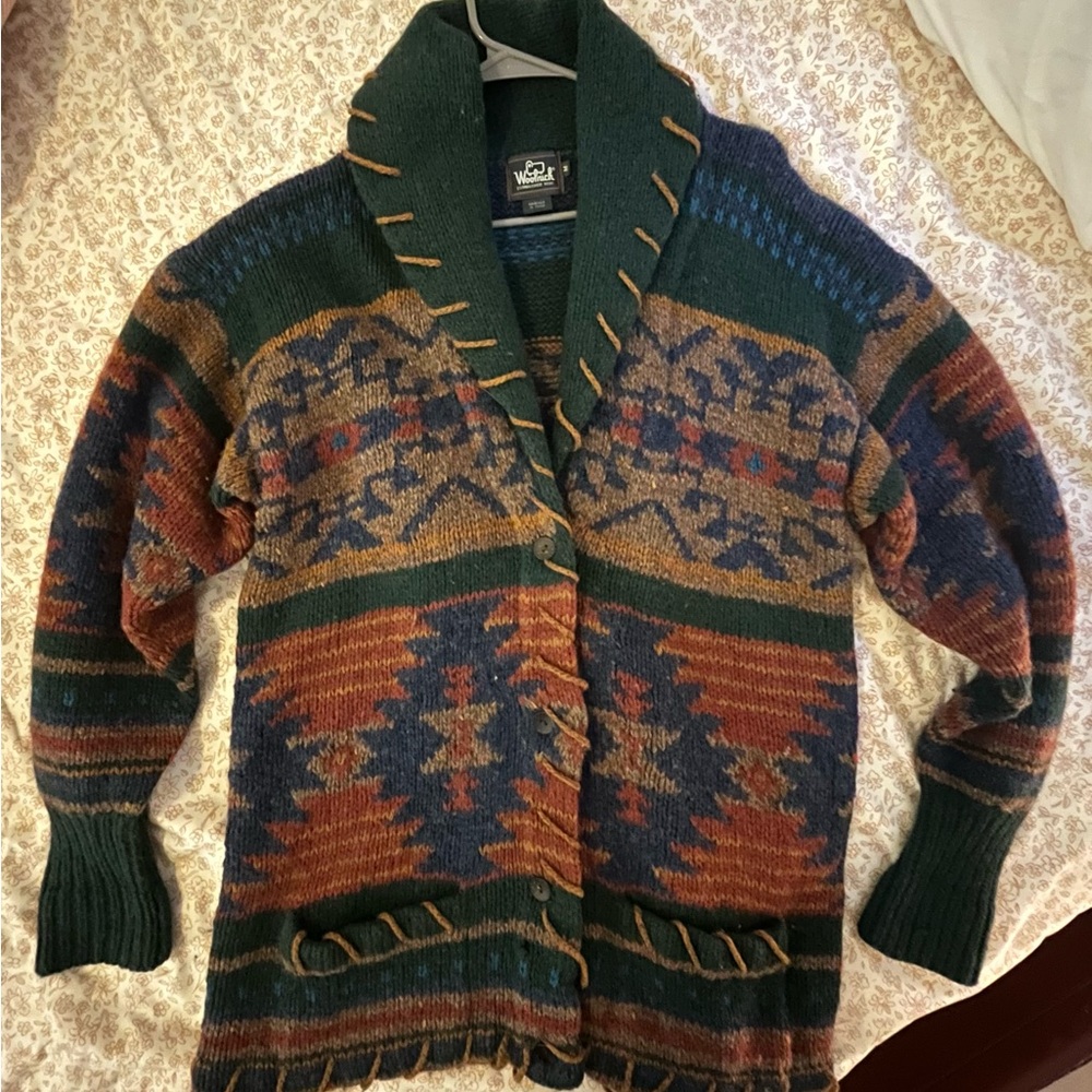 Vintage Woolrich Cardigan Sweater